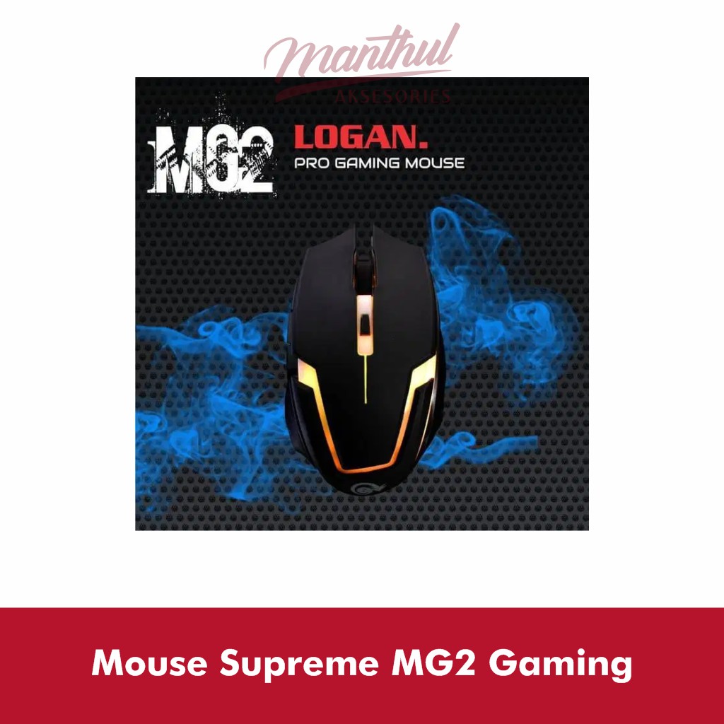 Mouse Supreme MG2 Gaming Usb Wired