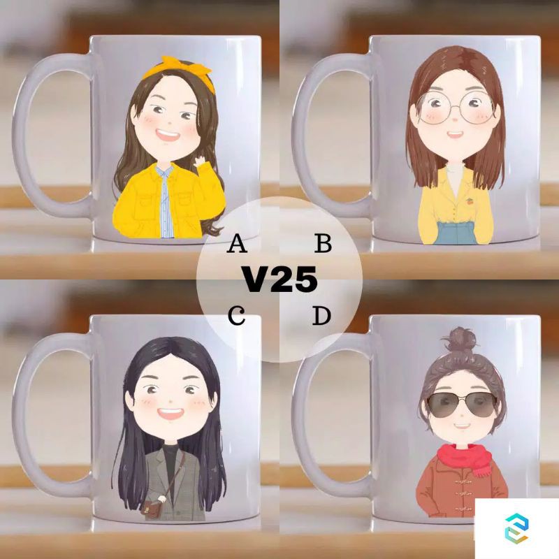 Mug Custom Unik Lucu AVATAR-V25