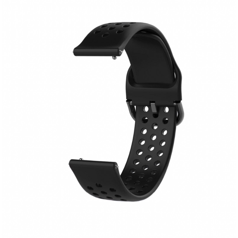 R33 Strap Samsung Galaxy Watch 5 40mm 44mm Pro 45mm - Tali Jam 20mm Silikon Lubang Lubang Untuk Olahraga