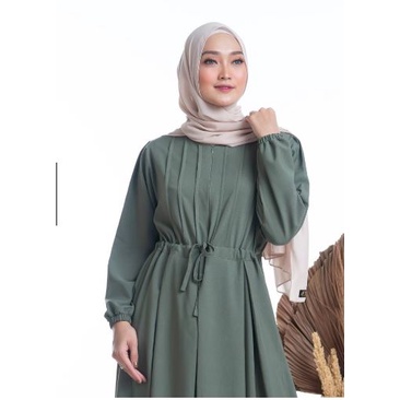 Melia Dress- Baju Muslim Wanita Simpel Baju gamis kekinian