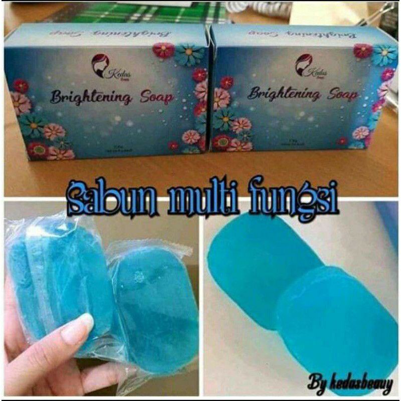 Sabun kedas beauty / sabun multifungsi / kedas beauty soap / sabun pencerah wajah dan badan-1