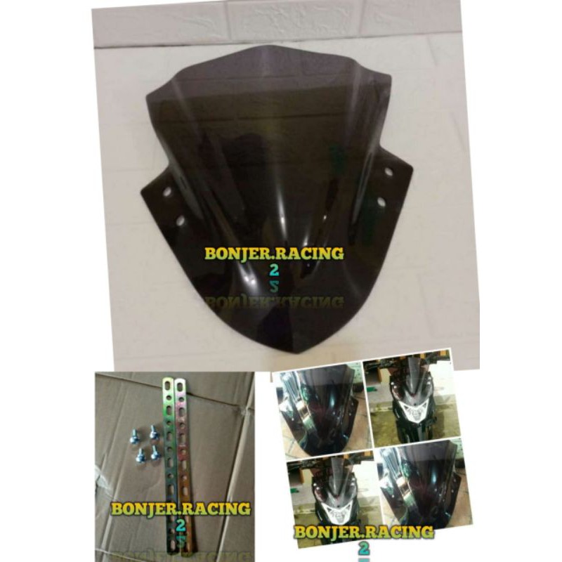 WINDSHIELD / VISOR BEAT STREET MODEL NINJA 250 FI