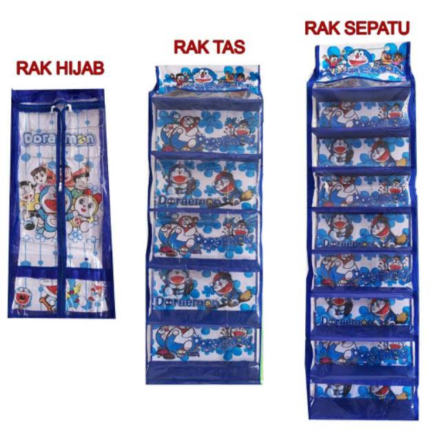 Rak SET HBO 3 IN1 ( RAK TAS + RAK SEPATU + RAK JILBAB