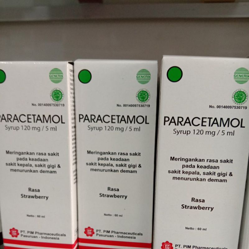 Paracetamol sirup