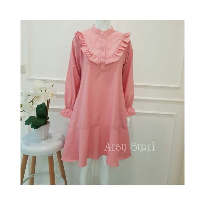 Alecia Tunik Katun Toyobo- Atasan wanita tunik