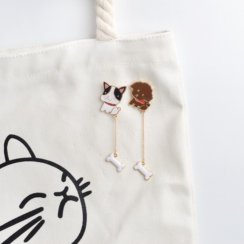 Bros Pin Model Kartun Hewan Anjing Lucu Shopee Indonesia