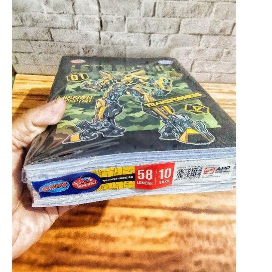 

Update Buku Tulis SiDu 58 / Sinar Dunia 58 lembar 1 pack ,.