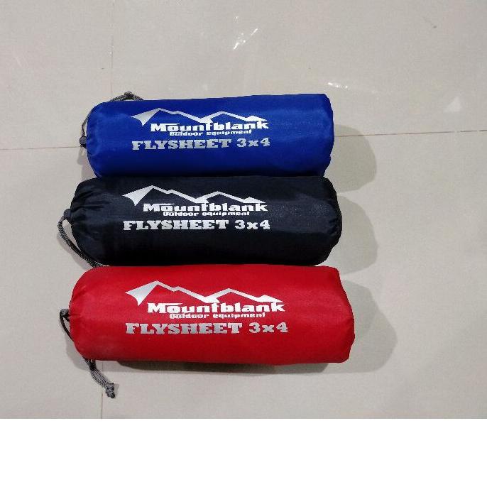 ➽ Flysheet Hammock | Tenda Camping 3x4 / 4x3 waterproof Mountblank original ✫
