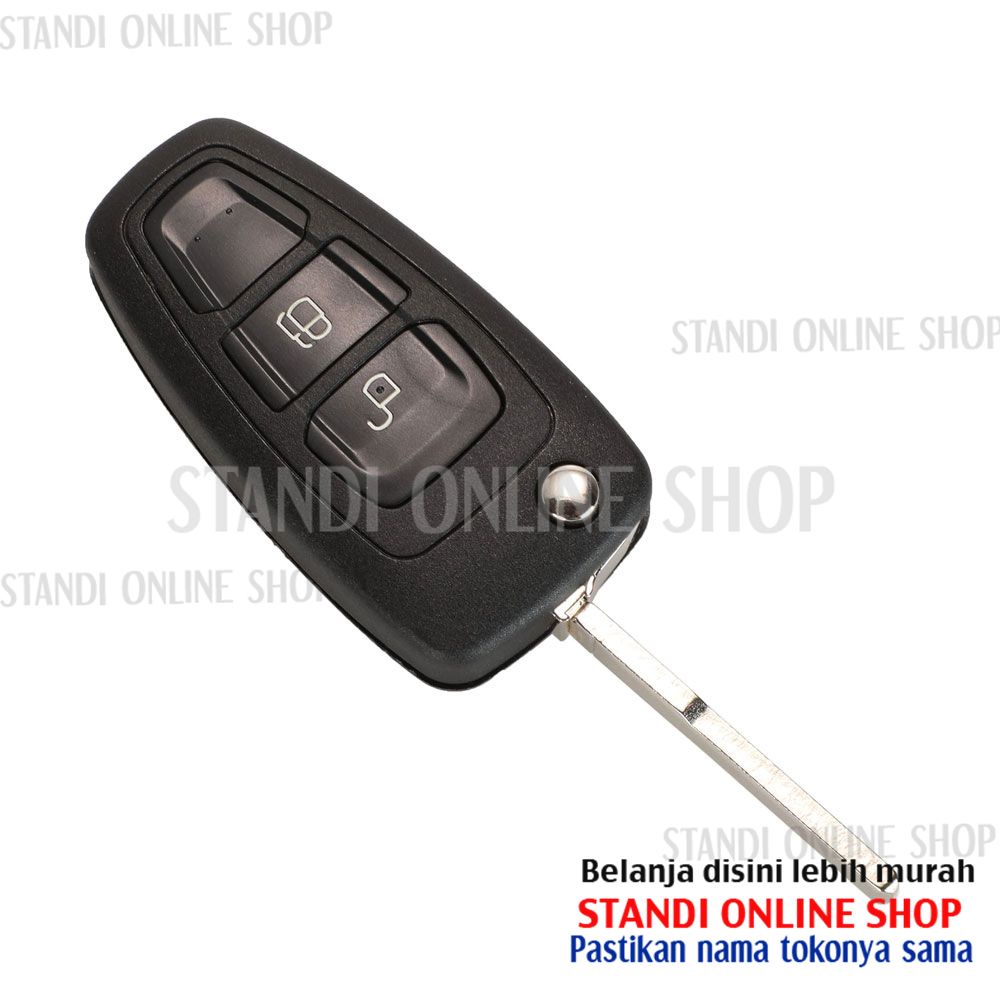 Casing Remote Flipkey Kunci Lipat Key Shell Mazda BT50 2 Tombol