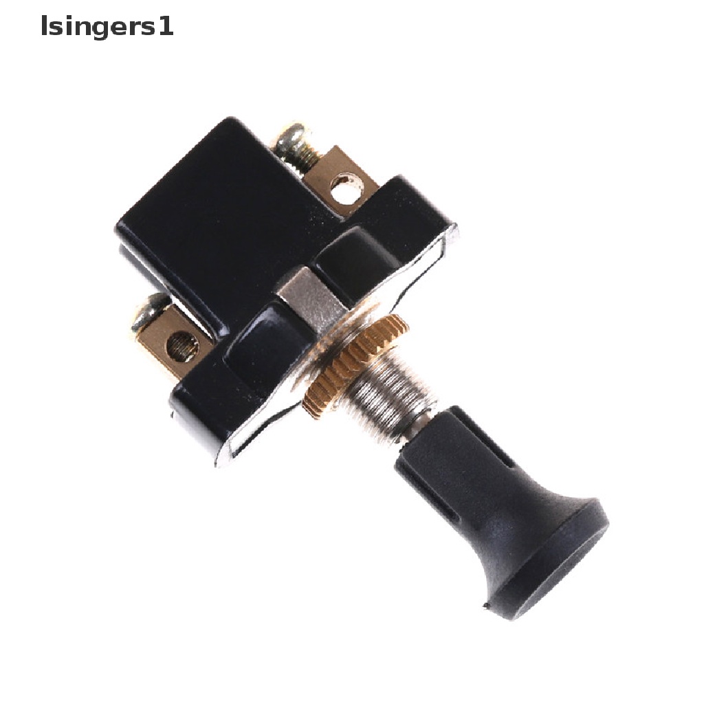 (lsingers1) Terminal Saklar Tekan On-Off 12V