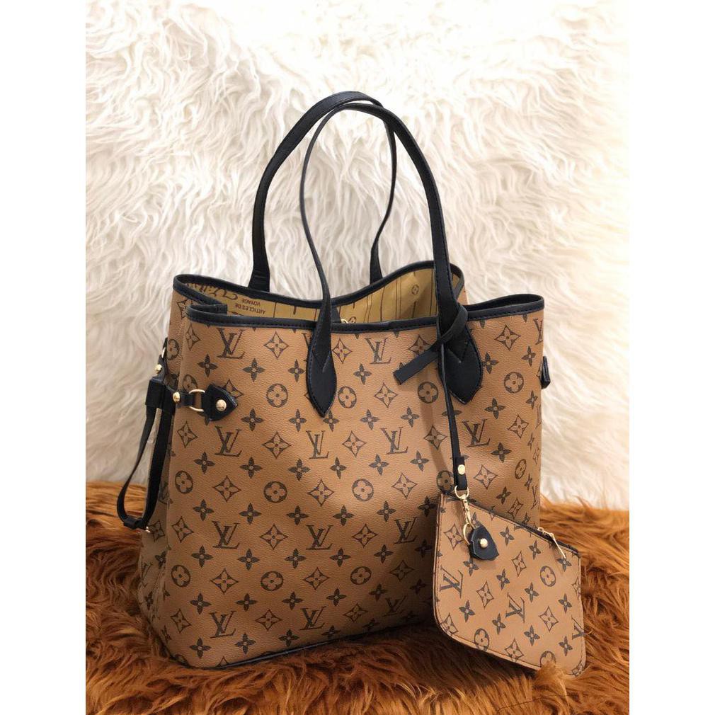 Tas Batam Tote Bag Lv Neverfull Ukuran Large Ukuran 45 Cm Lowienjan24