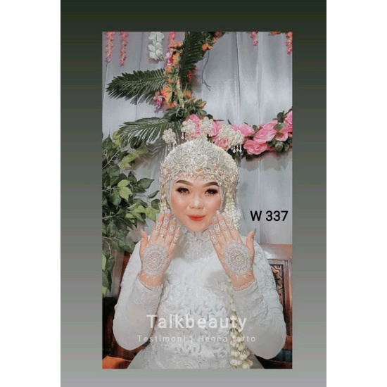 Tatto White Henna/Temporary Henna Tatto/Henna untuk pengantin/Instant Henna