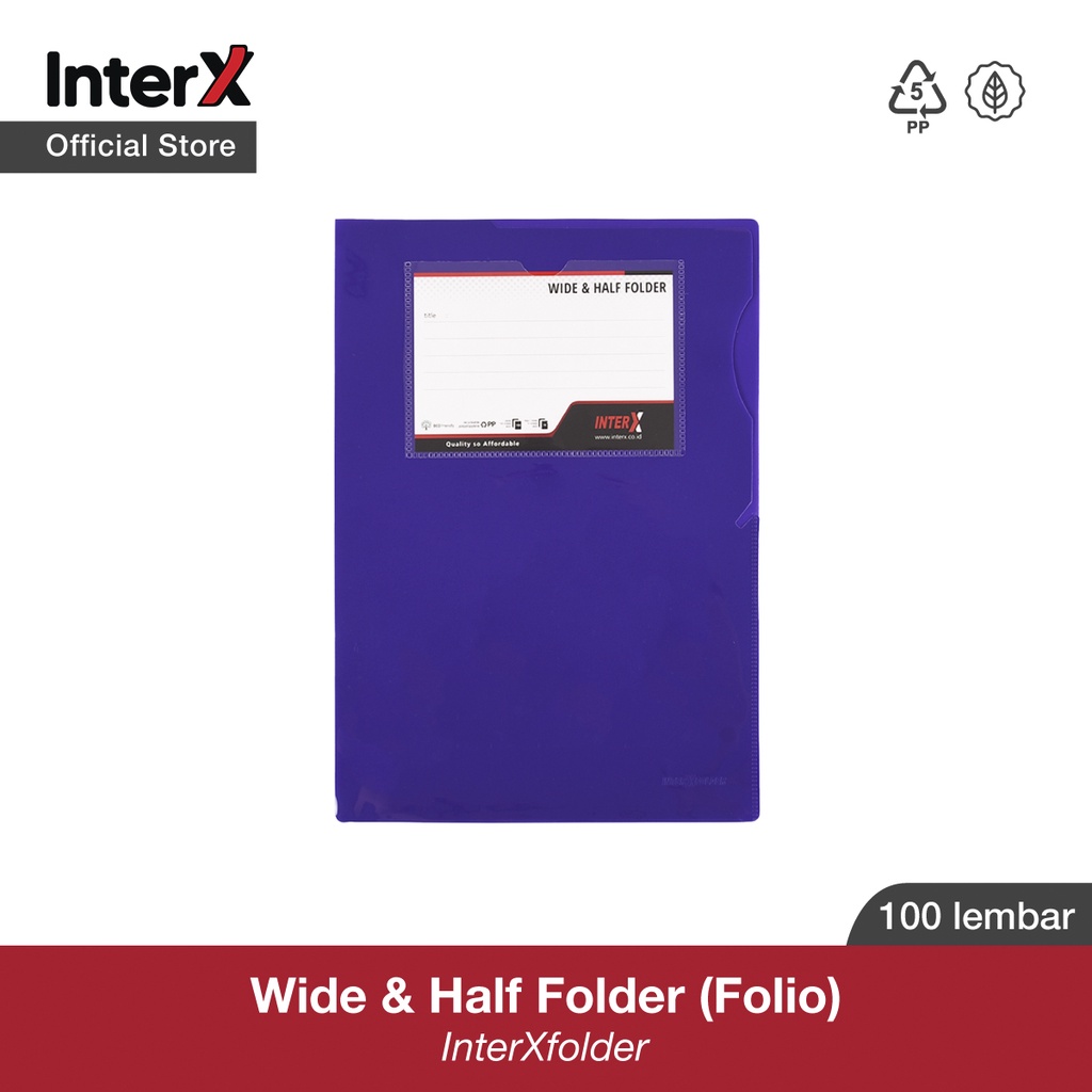 

InterX Folder Wide & Half Folder Fc Opaq Map Arsip Dokumen