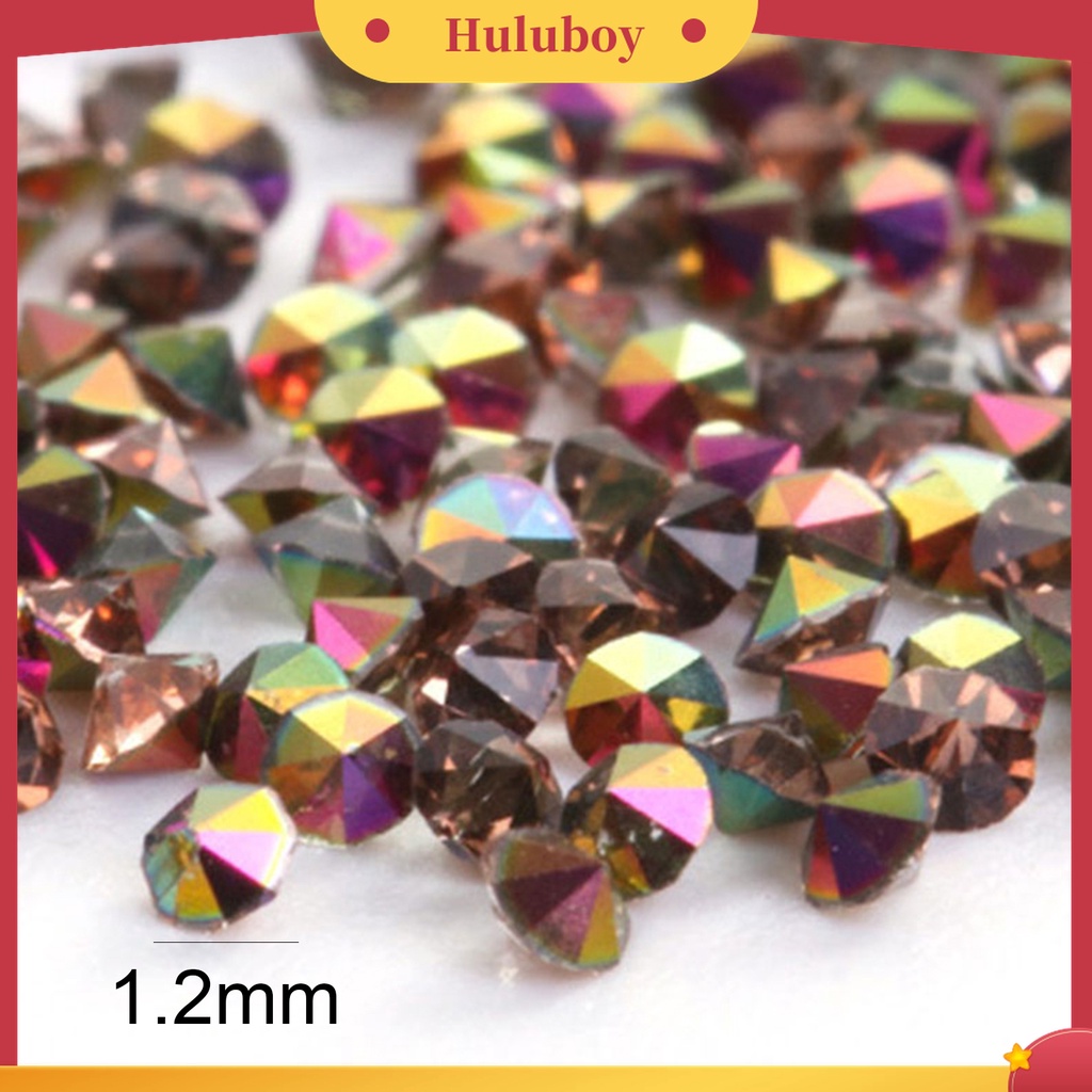 Huluboy Huluboy♡ 1440pcs Glitter Kuku Berkilau Ramah Lingkungan Untuk Membuat Perhiasan