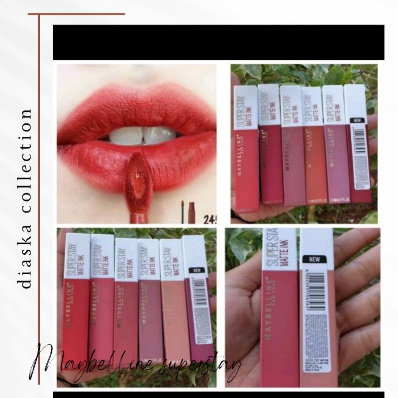 Maybelline Superstay Matte Ink Barcode