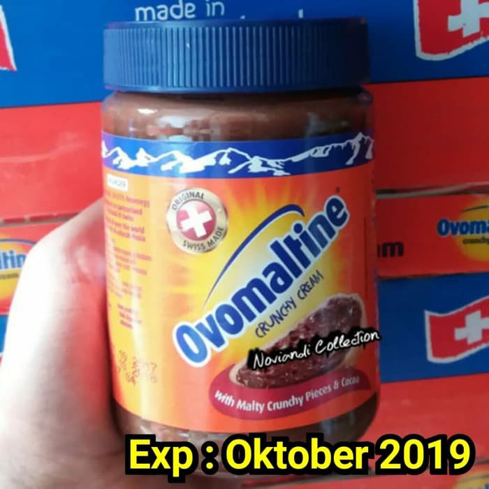 

Ovomaltine 380gram / 380gr / 380 / Ovomaltine Crunchy / Ovomaltine