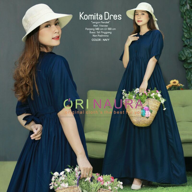 KOMITA Dress Maxi by Ori Naura