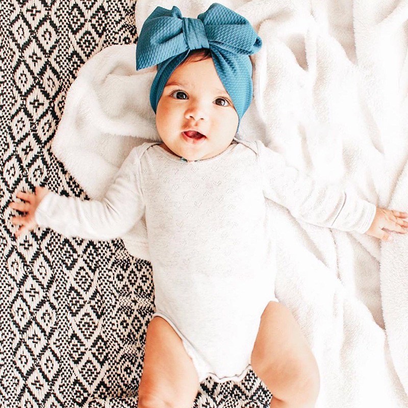 bandana bayi headband SUN BIG BOW bayi pita besar big bow balita anak perempuan akesoris kepala 1- 5 tahun bando bayi balita anak perempuan baby cewek