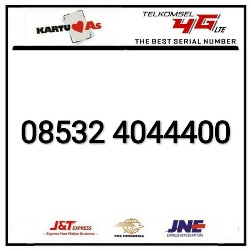 Nomor Cantik Telkomsel Kartu As 4044400 Rapi