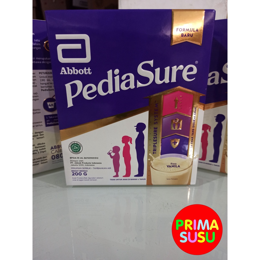 Pediasure 200 Gr, Madu, Vanila