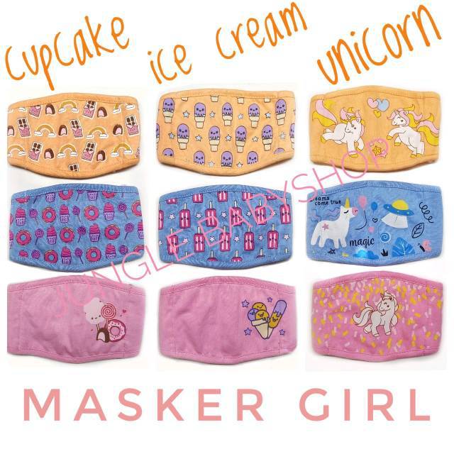 Masker Anak Motif Non Medis 1 pcs