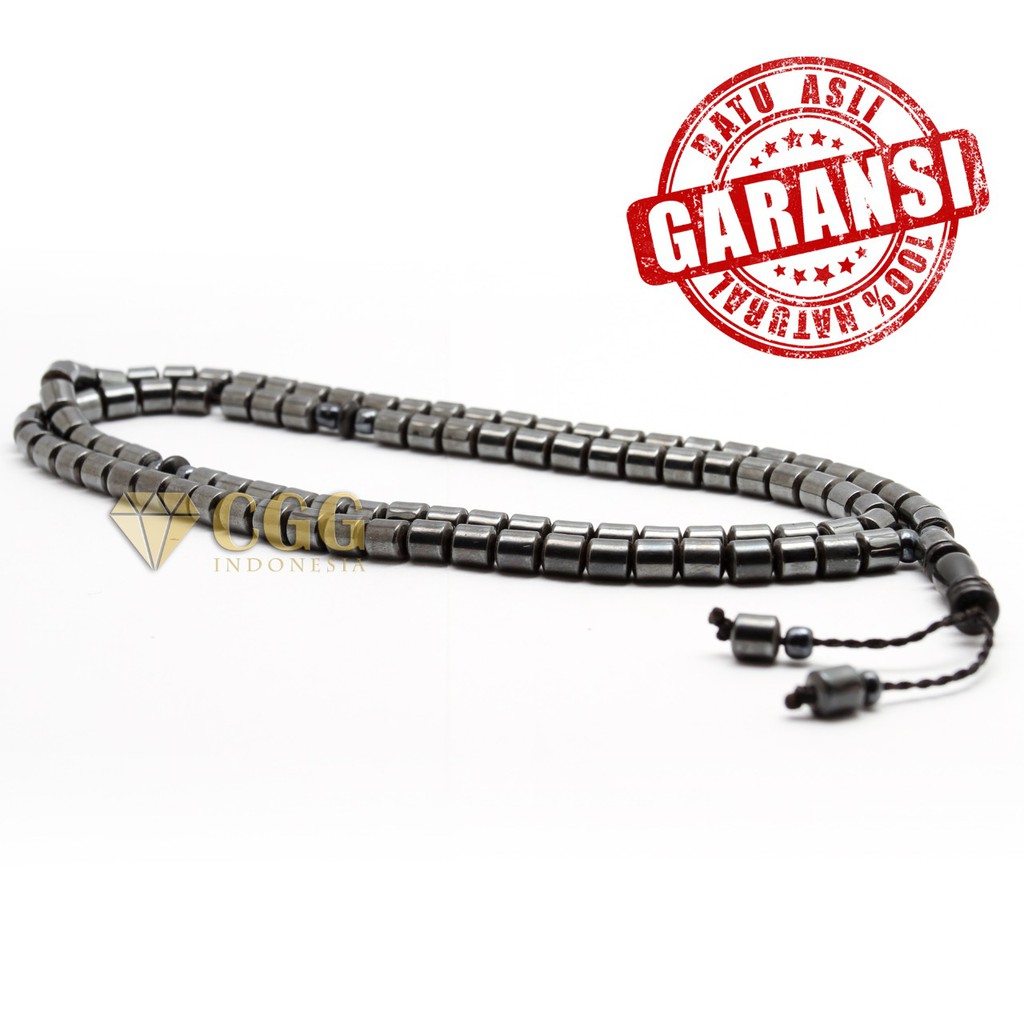 Tasbih Blustin Batu Kesehatan Model Tabung