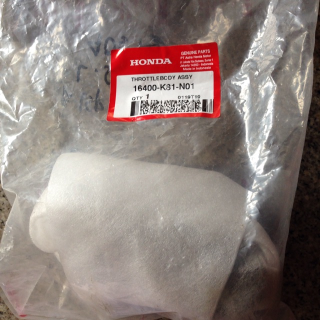 Throttle Body Assy Honda Beat Street Beat Fi ESP 2017 16400 K81 N01 trotle trotel