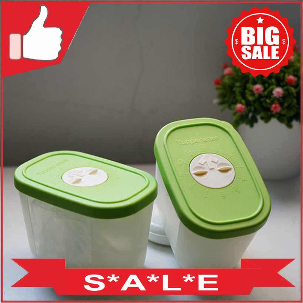 Tupperware Mini Freezermate Hijau (2) Tupperware Original