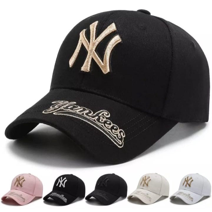 Topi Import Premium Baseball Caps Topi Baseball Cap Casual Sport Pria Wanita Termurah Topi Ny Yankes Distro