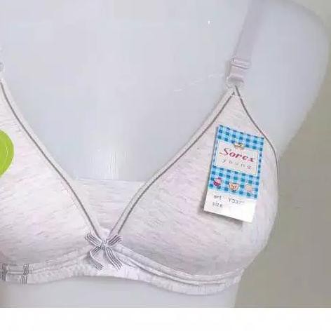 ☛ Sorex Bra Bh Remaja Tanpa Kawat Mini Bra Anak Step3 32-36 ➥