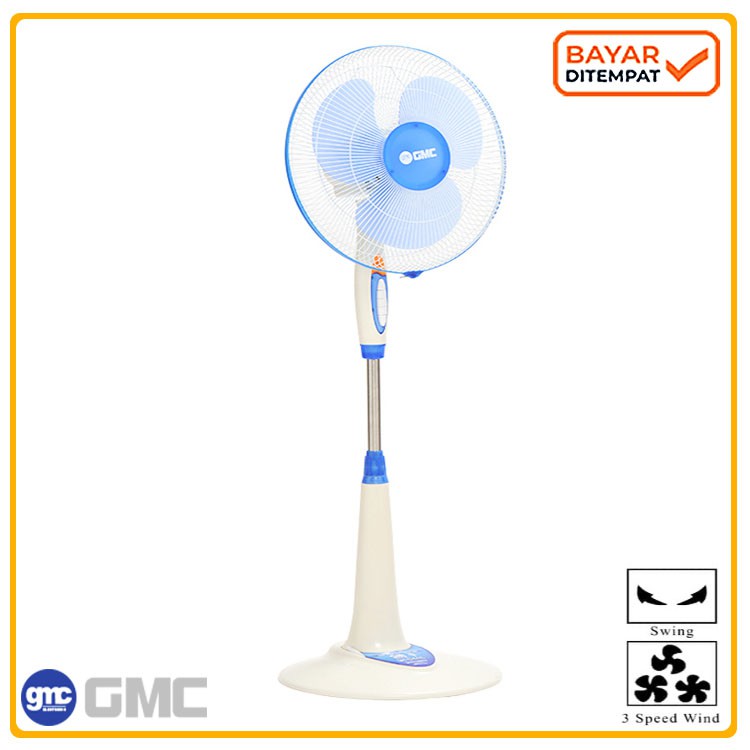 GMC Stand Fan 16 inchn 307 Kipas Angin Berdiri 16 inch Bergaransi Bisa GOJEK