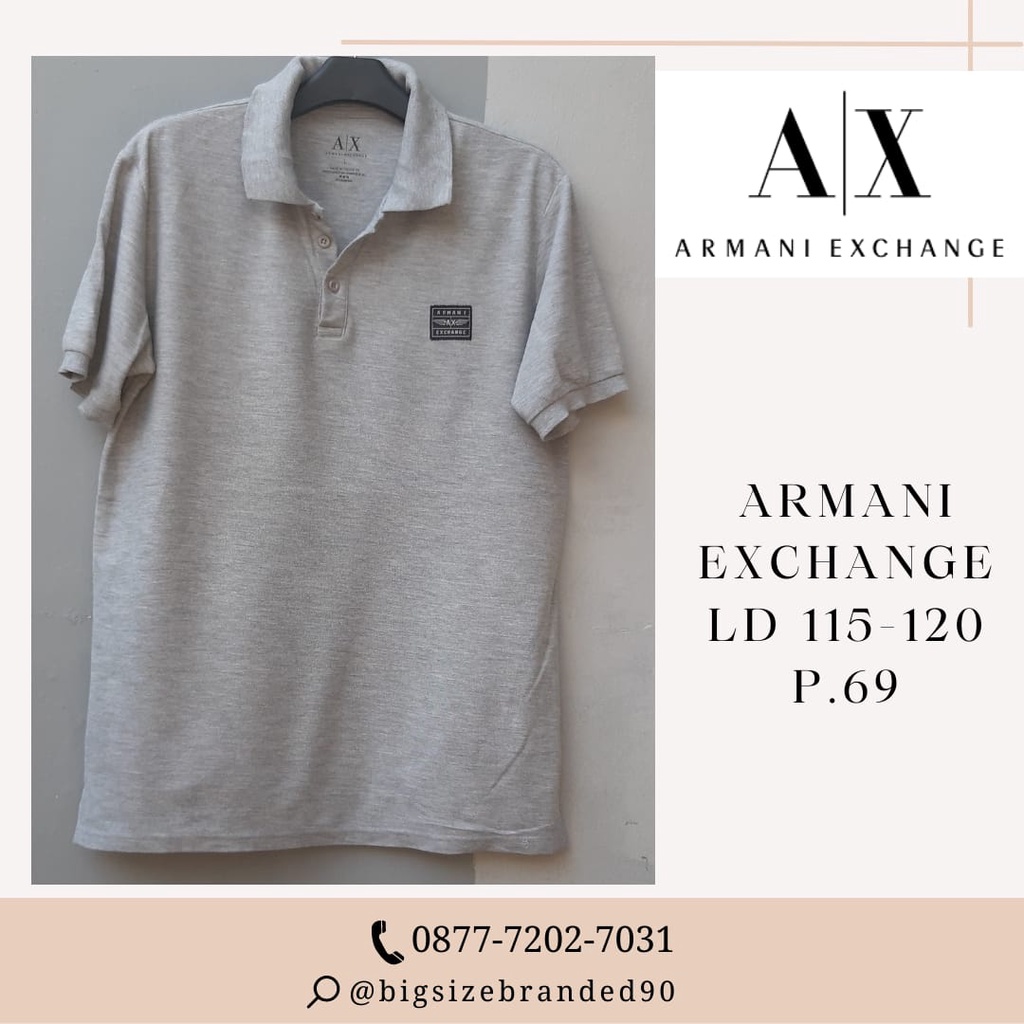 KAOS KERAH ARMANI EXCHANGE