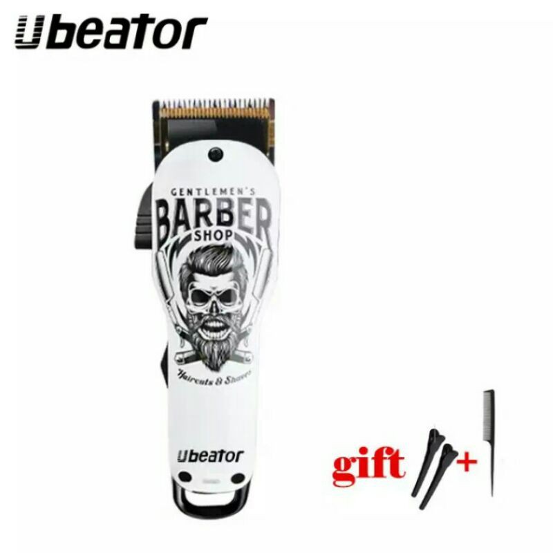 UBEATOR/UBEATOR ALAT CUKUR RAMBUT BARBERSHOP/CUKUR RAMBUT CARGER/ALAT CUKUR BARBERSHOP/MESIN POTONG RAMBUT/MESIN CUKUR BARBER/BARBERSHOP/KETAM