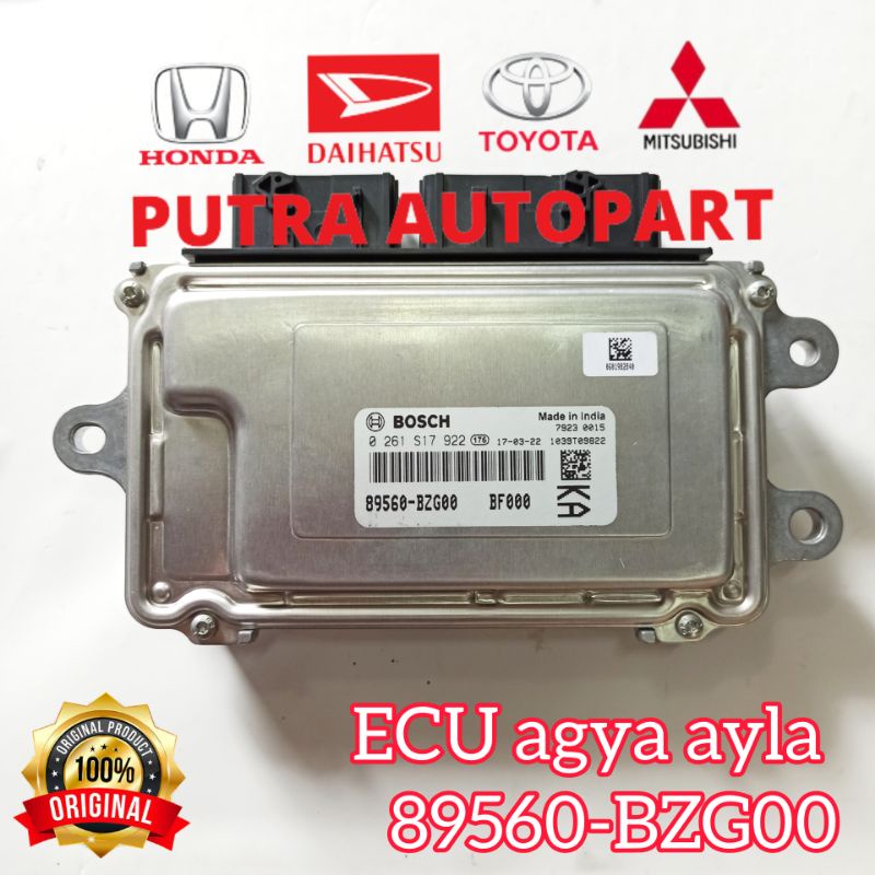 Ecu computer agya ayla 89560-BZG00 original