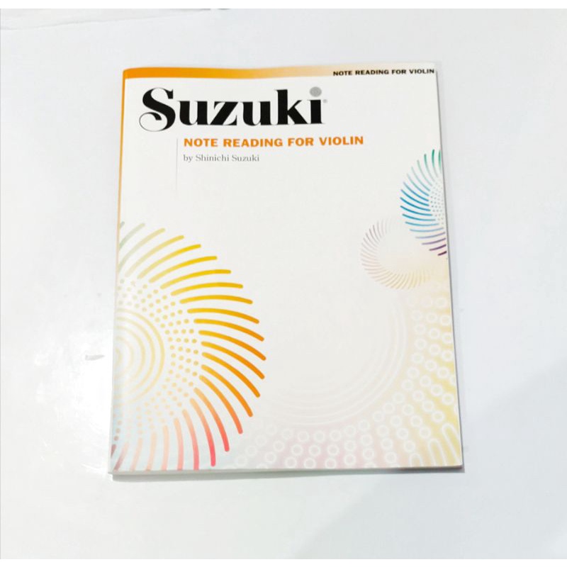 Buku Suzuki Note Reading for Violin Buku biola import original Violin book