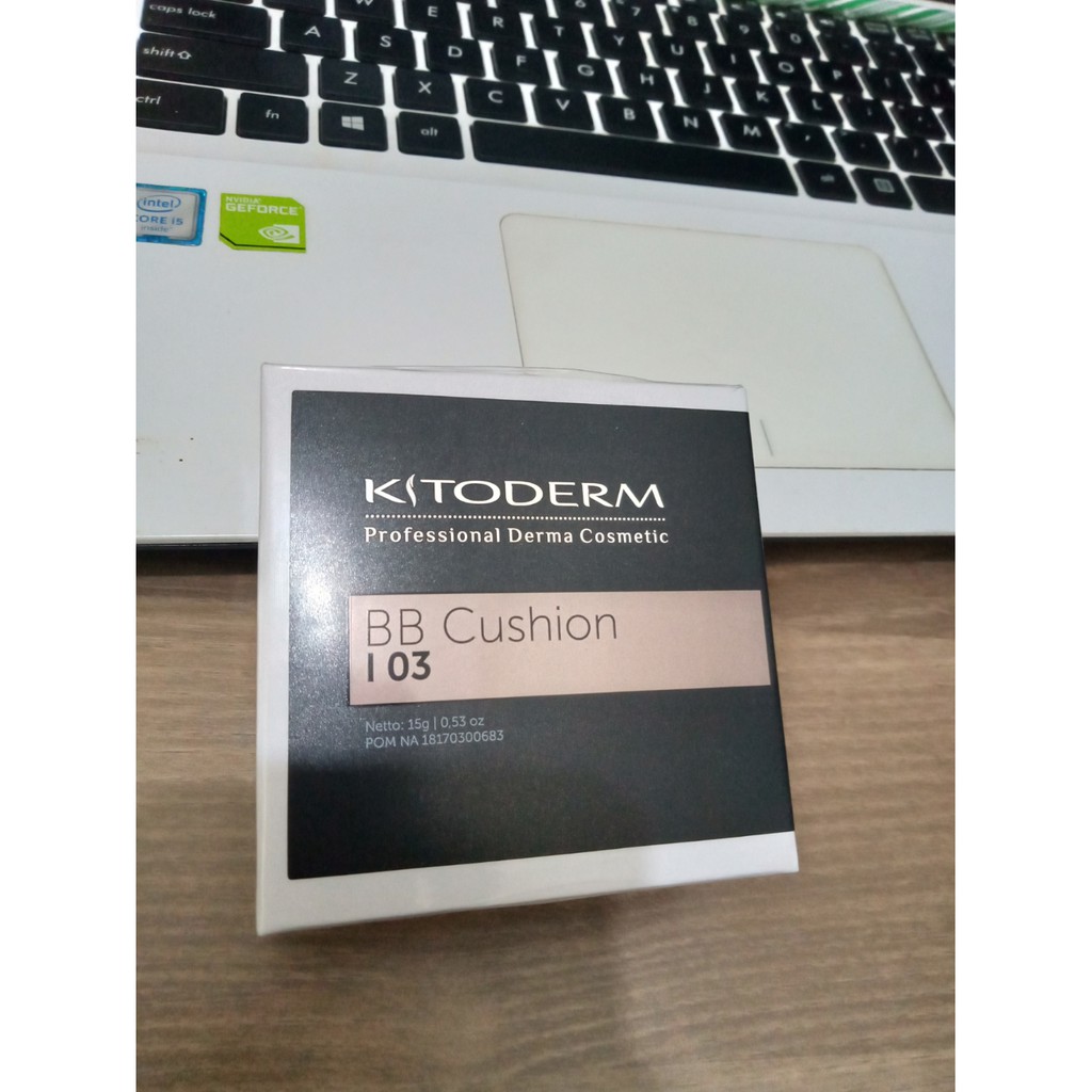 KITODERM BB CUSHION | BB CREAM AIR CUSHION GLOWING BPOM | BB CREAM COMPACT