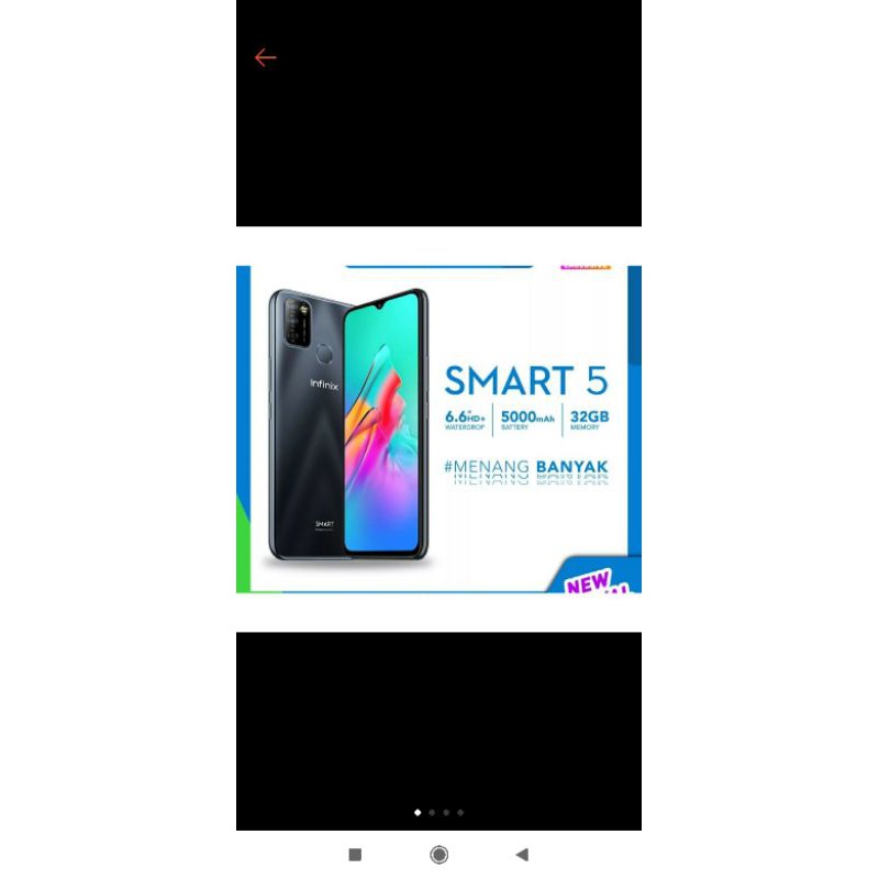 INFINIX SMART 5 RAM 2/31