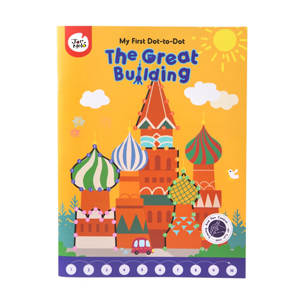 

Joan Miro My First Dot to Dot drawing book The Great Building buku bergambar anak buku impor anak