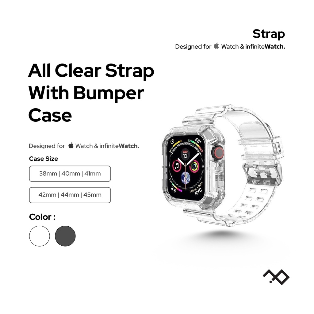 Clear Strap With Bumper Case