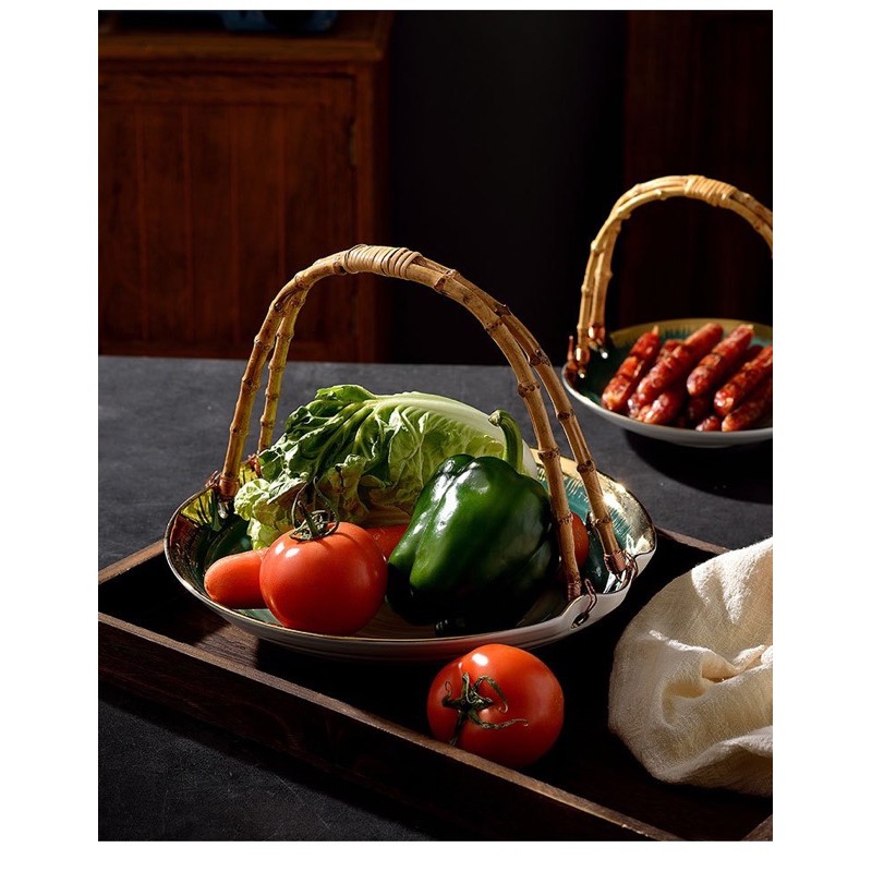 Wadah Hampers Mewah - Piring Makan Saji Set CANTIK - Piring Estetik - PIRING SAJI MAKANAN SET