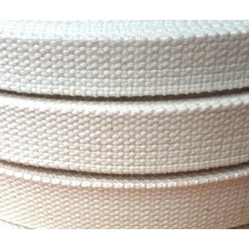 ❈ Tali Tas Webbing Katun Polos Tebal 3cm ➢