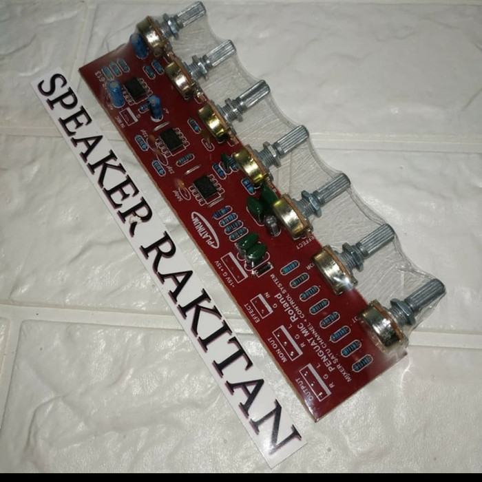 Kit Mixer Tone kontrol DMS 613 Platinum Penguat Mic Roland / DMS613