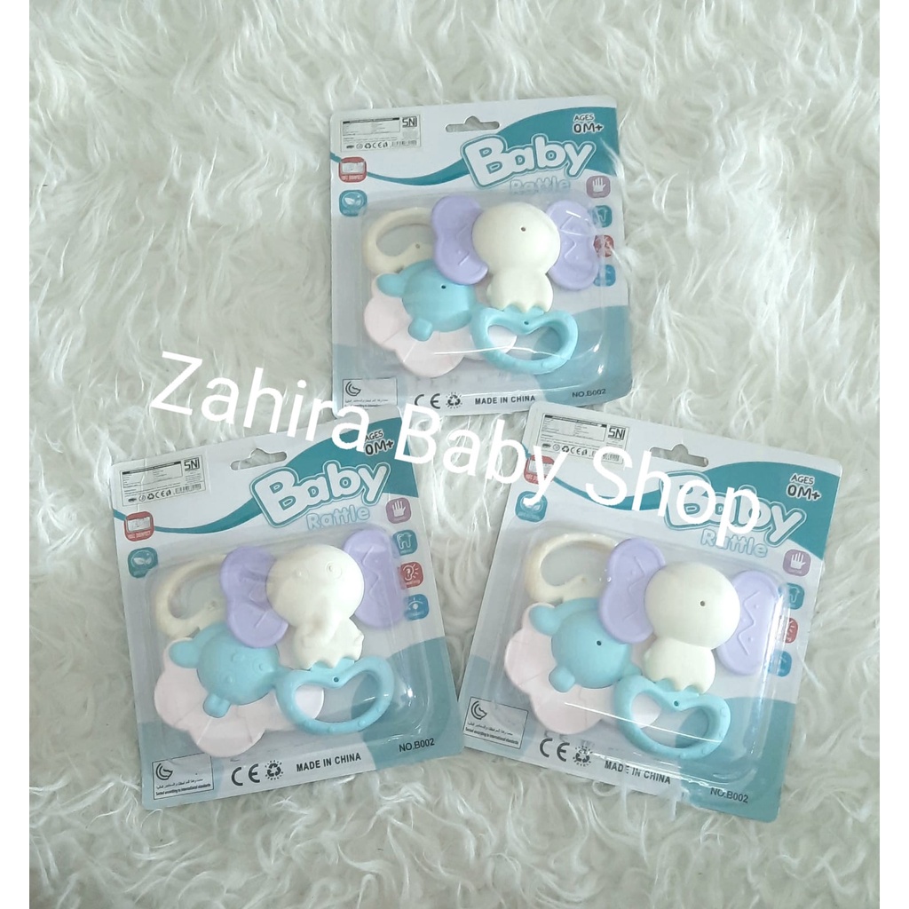 Gigitan Bayi dan Baby Rattle / Baby Toys/ Baby Theeter/Mainan Bayi