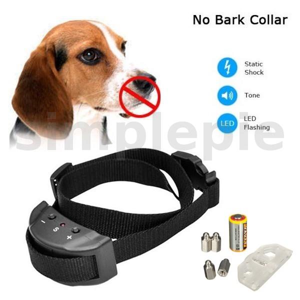 Kalung Kejut Otomatis Anti Gonggong Anti Bark Untuk Anjing