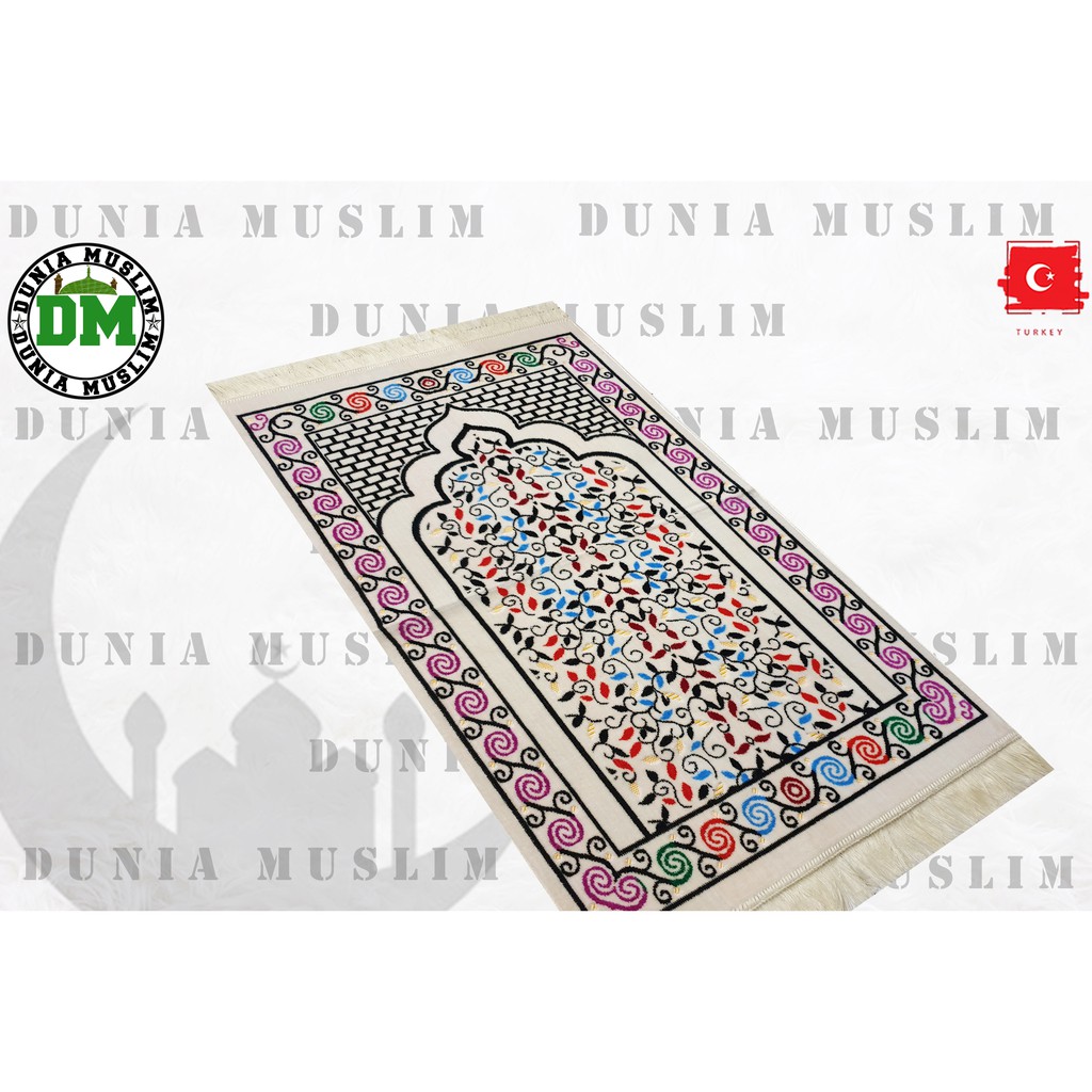 SAJADAH MURAH BAHAN LEMBUT SOUVENIR HAJI DAN UMROH UKURAN 70X110 BISA COD