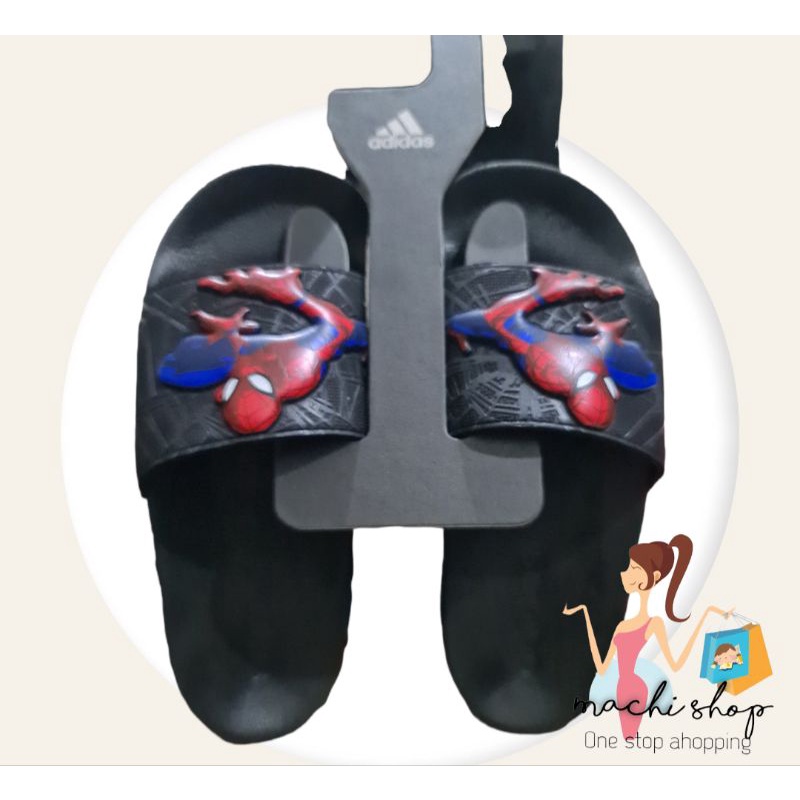 Sandal adidas spiderman anak laki laki size 33 preloved