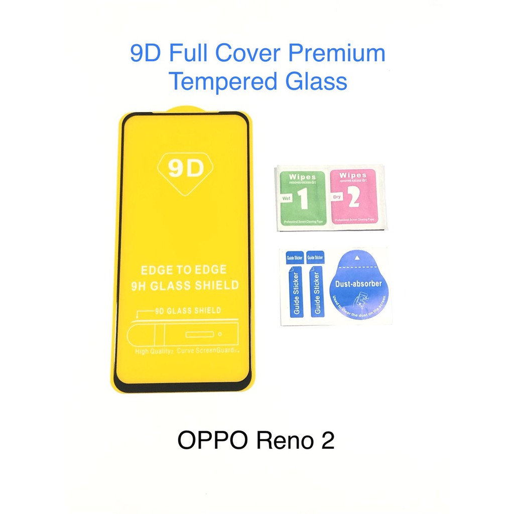 OPPO RENO 2 5D 9D Full Cover Magic Glass Premium Tempered Glass