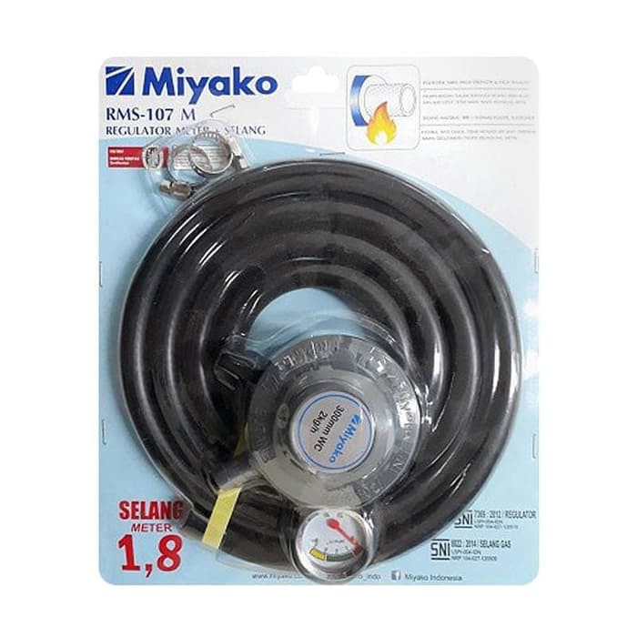 MIYAKO Selang Gas Regulator Meter Tekanan Rendah SNI RMS 107