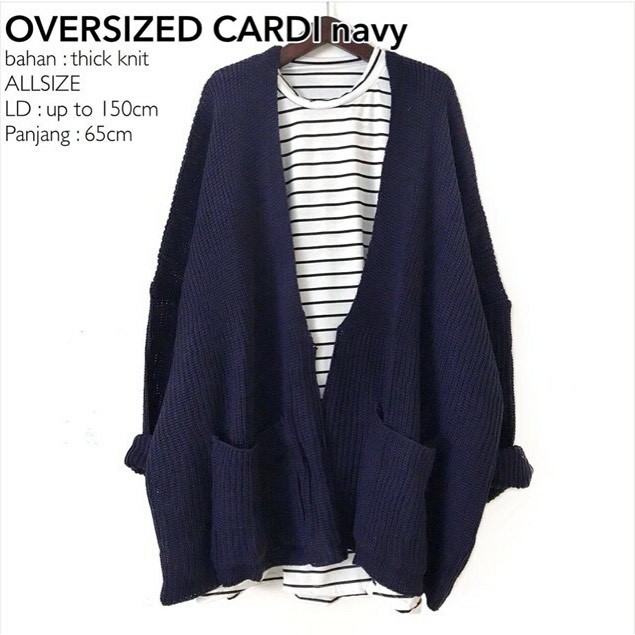 OVERSIZED VELLA CARDI - outer murah / cardigan murah / simple outer / cardigan wanita / oversize