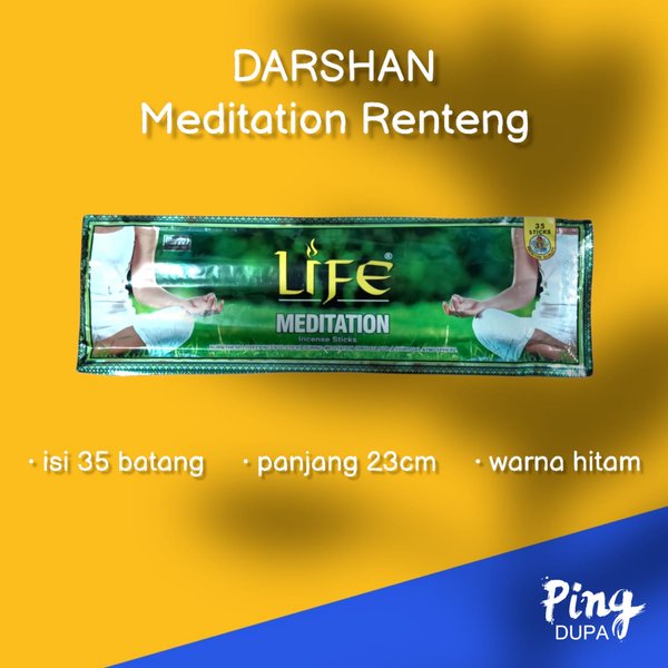 Dupa Hio Meditation isi 35 batang by Darshan Life India